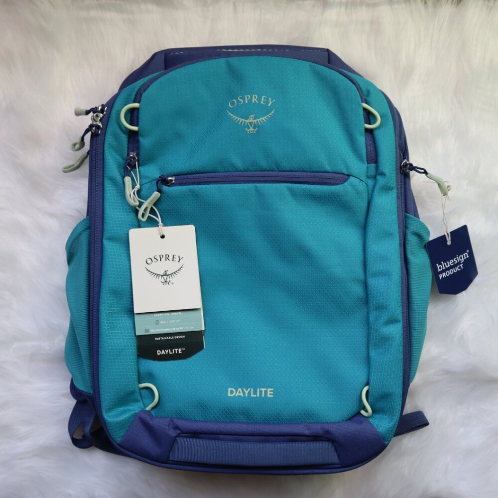 NWT Osprey Daylite 26L Backpack — Blue Spikemoss/Alkaline